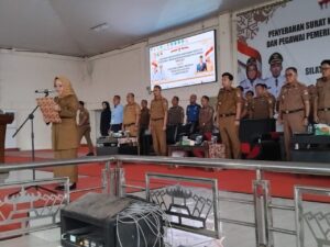 Bupati Mesuji Serahkan SK CPNS dan PPPK Formasi Tahun 2024, Tekankan Profesionalisme dan Integritas
