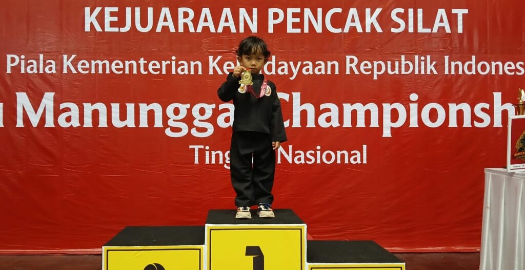 Pesilat Cilik Cigombong Raih Medali Emas Dipiala Kementrian Kebudayaan RI Tingkat Nasional