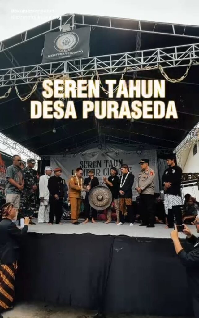 Serentaun Lembur Kasepuhan Cigoong 2025 : ” Menjaga dan Melestarikan Budaya dan Peninggalan Leluhur “