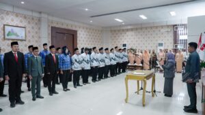 ‎BUPATI MESUJI LANTIK PEJABAT PIMPINAN TINGGI PRATAMA, KEPALA SEKOLAH, DAN JABATAN FUNGSIONAL