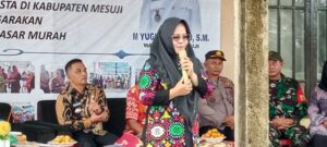 Gelar Pasar Murah, Ratusan Warga Padati Sungai Buaya